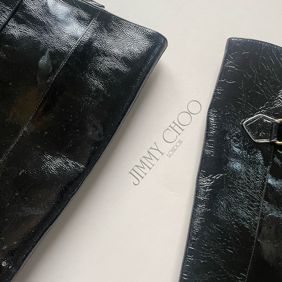 Jimmy Choo Patent leather boots - Picture 5 of 9